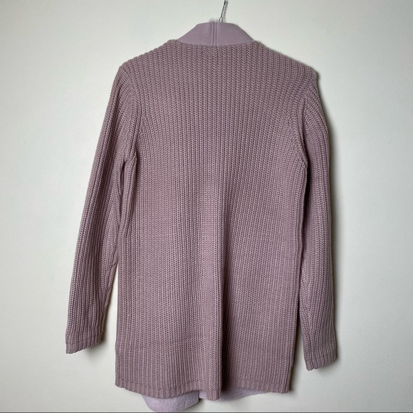 NEW LOVE TOKEN Knit Cardigan w/Faux Fur. Size M - Picture 3 of 10